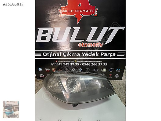 Renault megane 2 zenon sağ ön far çıkma