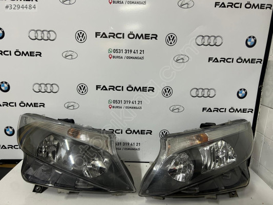 MERCEDES VİTO SAĞ SOL HATASIZ HALOJEN ORJİNAL FAR