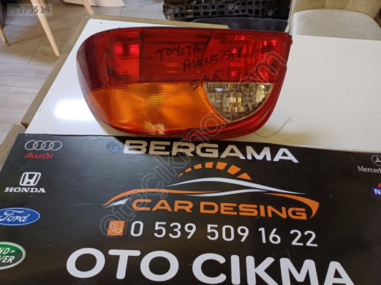 TOYOTA AVENSIS SAG ARKA STOP SIFIR