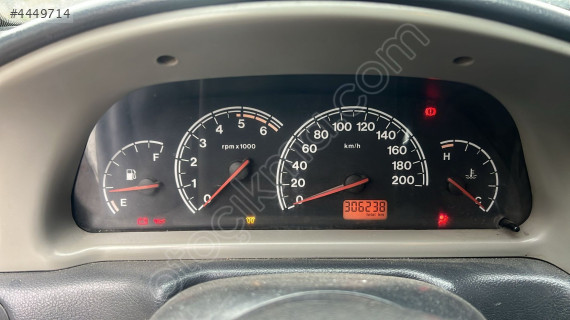 Fiat strada gösterge paneli