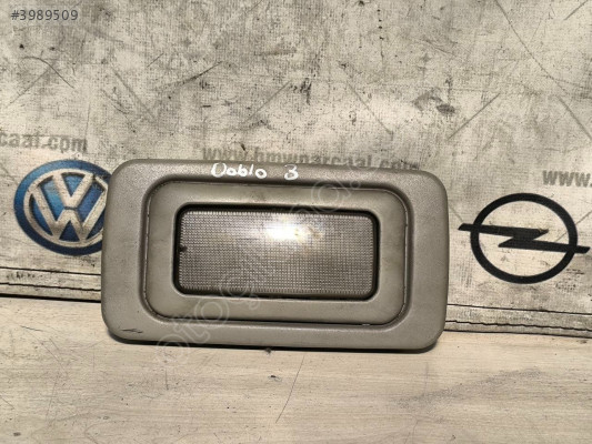 Fiat Doblo 3 Tavan Lambası