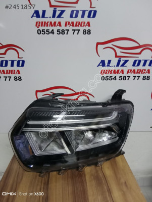 LED'li Dacia Duster Sol Ön Far - Oto Çıkma Parçaları