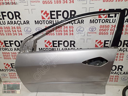 HONDA CIVIC HB ORJİNAL ÇIKMA SOL ÖN KAPI 10-13