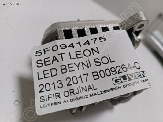 SEAT LEON LED BEYNİ SOL B009264-C 2013 2017 5F0941475 SO