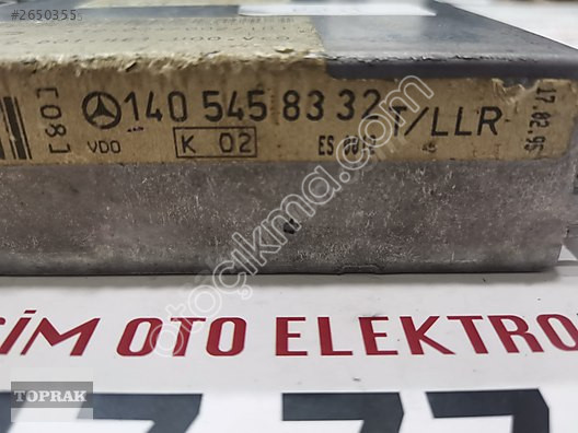 412224002101 1405458332 MERSEDES S SINIFI KONTROL ÜNİTESİ