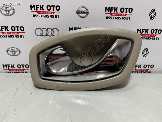 FLUENCE MEGANE 3 KAPI KOLU SOL ORJİNAL BEJ 826730001R