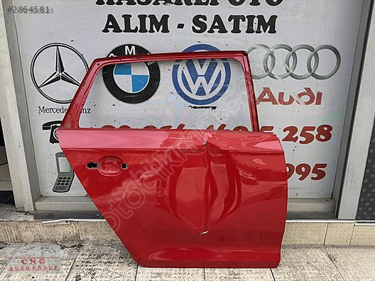 Skoda rapid sağ arka kapı 2013