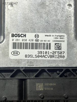 ECU KIA, Hyundai 0281030420, 39103-2F507 ECU MOTOR