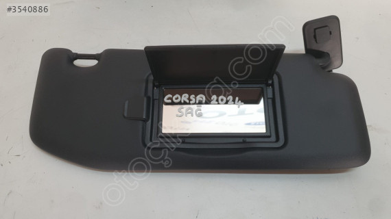 opel corsa f 2024 sağ-sol güneşlik (adet-son fiyat)