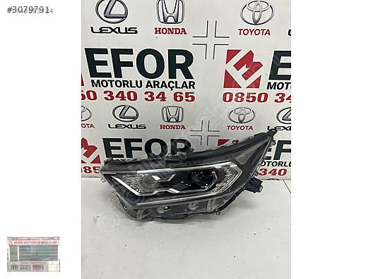 TOYOTA RAV-4 SOL FAR ÇIKMA ORJİNAL YEDEK PARÇA 19-22 MODEL