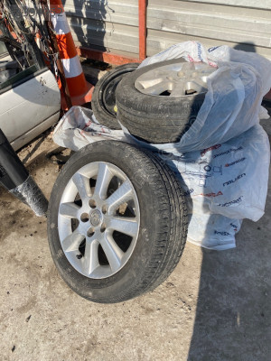2008 toyota verso çelik jant