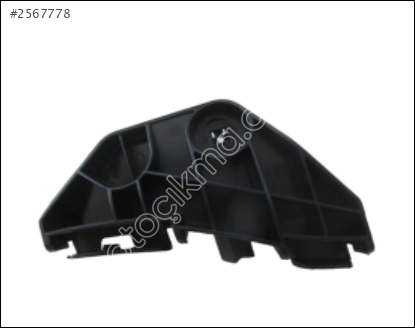 BRAKET ARKA TAMPON SOL TOYOTA COROLLA 07-09 52563-12040