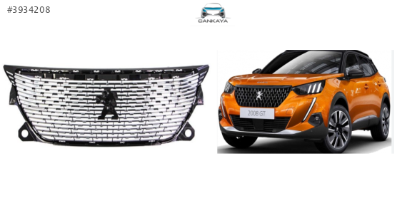 PEUGEOT 2008 2020+ ÖN PANJUR (98258606VD) 1. KALİTE