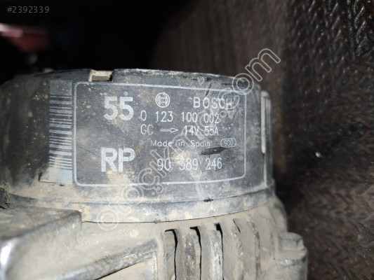 0123100002 Opel Astra Corsa 1.2 /1.4 Şarj Dinamosu Çıkma
