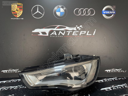 AUDİ A3 SOL ÖN FAR ZENON MERCEKLİ 2013-2016 ÇIKMA