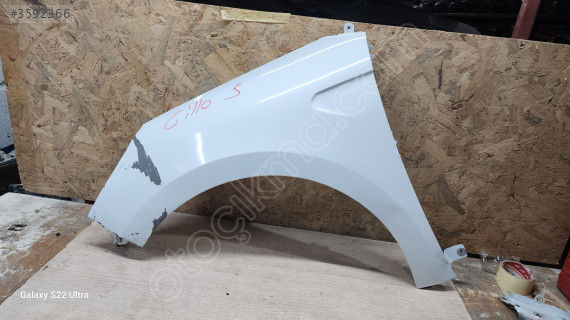 Renault Clio 5 sol ön çamurluk çıkma orjinal
