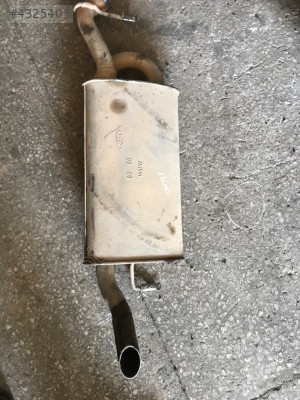 Ford Escort arka susturucu