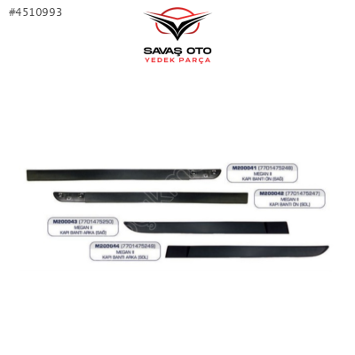 MEGANE 2 KAPI BANDI TAKIM 03