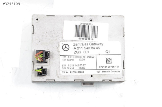 Mercedes W211 Akü Kontrol Beyni A2115408445 Garantili Çıkma