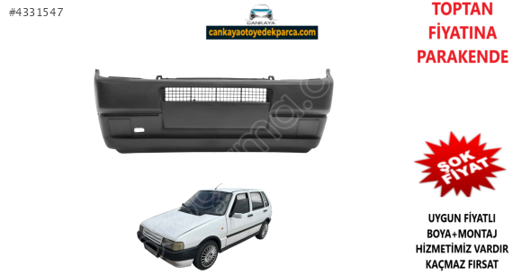 FİAT UNO SİSSİZ ÖN TAMPON 1989-1995 SIFIR  181507780