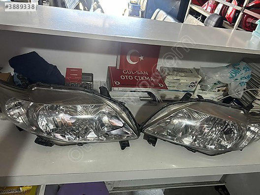 Corolla sağ sol far HATASIZ ORJİNAL 2007-2010