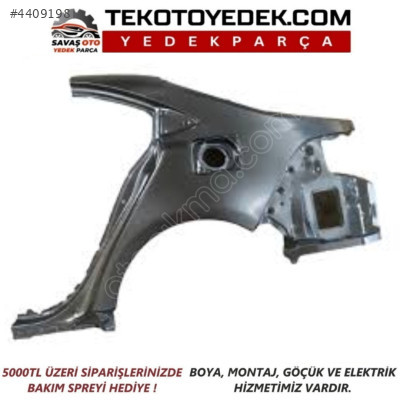 COROLLA ARKA ÇAMURLUK SAĞ SOL 2019 VE ÜZERİ / KAMPANYA