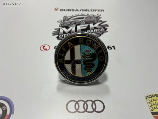 Orjinal Alfa Romeo Giulietta Bagaj Arma Logo ve Açma Butonu