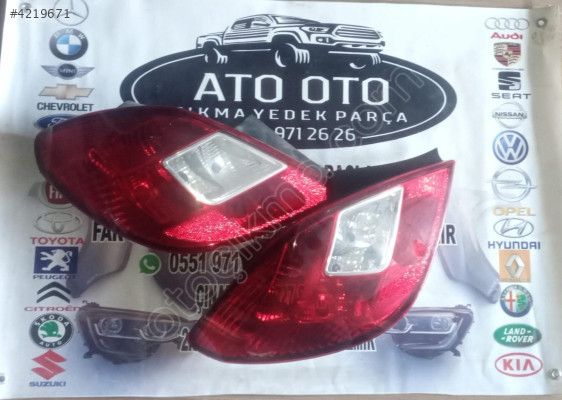 OPEL CORSA D ORJİNAL CIKMA SOL STOP M