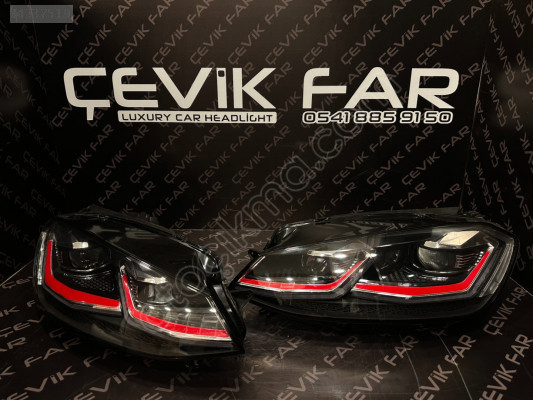 VOLKSWAGEN GOLF 7.5 2017-2020 J DÖÜŞÜM SOL LED FAR