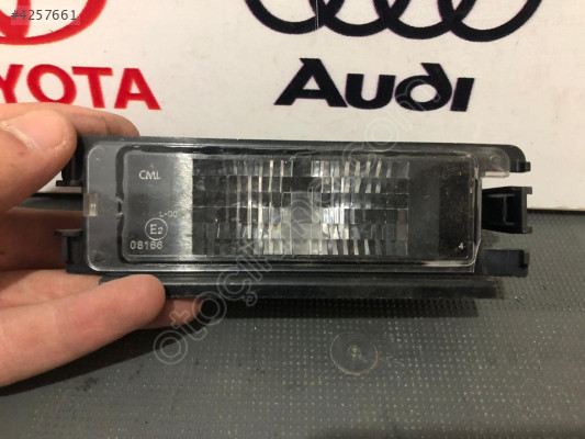 RENAULT SYMBOL PLAKA LAMBASI ORJİNAL