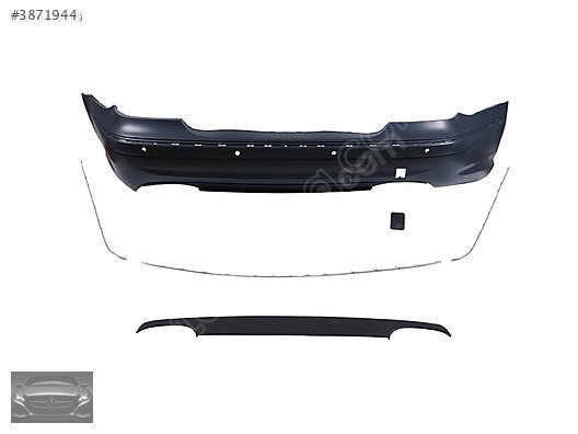 MERCEDES W211 E63 KOMPLE ARKA TAMPON 2007-2009 2118854725