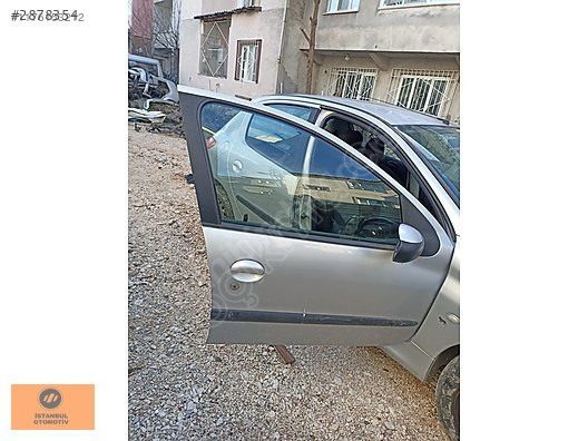 PEUGEOT 206 SAĞ SOL ÖN KAPILAR ORJINAL ÇIKMA 