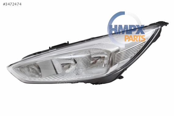 Ön Sol Far | Ford Focus 2014-2019 Beyaz Zemin