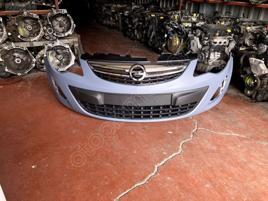 ÖZMEN OPEL CORSA D MAKYAJLI ÖN TAMPON SİS KAPAĞI IZGARA PANJUR