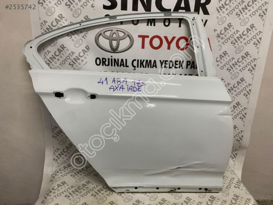 VOLKSWAGEN PASSAT B8 2014 2022 SAĞ ARKA KAPI BOYASIZ ÇIKMA