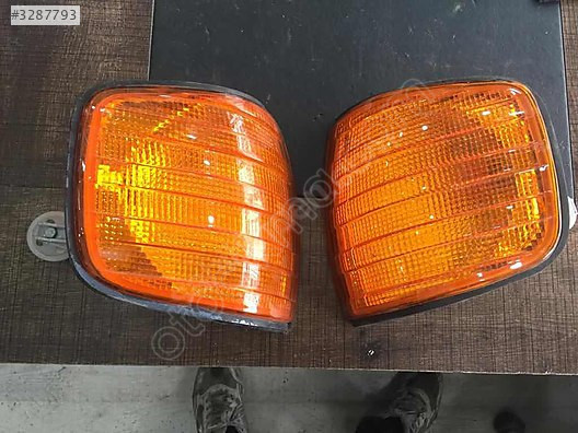 MERCEDES W126 ORJ. SARI SİNYAL TKM ÇIKMA TEMİZ