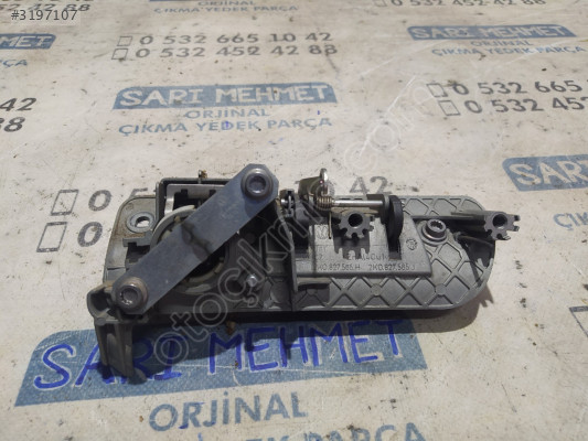 ÇIKMA VW CADDY KANATLI BAGAJ KAPAĞI DIŞ KAPI KOLU