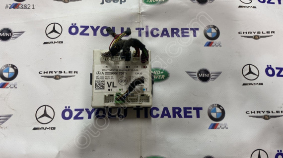 MERCEDES W222 S SERİSİ SOL ÖN KAPI BEYNİ A2229001707