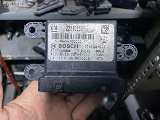 OPEL ASTRA J PARK SENSÖR BEYNİ ÇIKMA 22810362 CANCAN OPEL