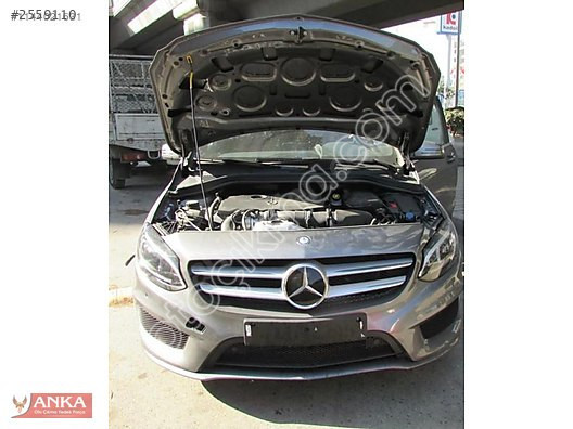 Mercedes B180 2015 dolu ön tampon panjur kaput far