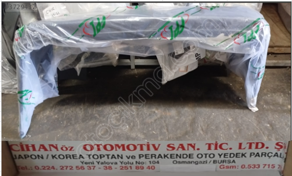 TOYOTA COROLLA AE101 SEDAN ARKA TAMPON 1992-1997 52159-1A540