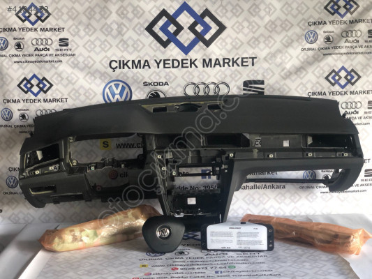 VW Passat B8 Komple Torpido Airbag Seti - Oto Çıkma Parçalar