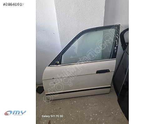BMW E34 SOL ÖN KAPI DOLU