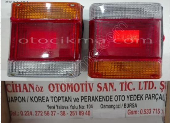 Kia Ceres Stop 1990 1996 Sağ Sol