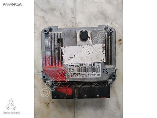 Volkswagen Jetta Motor Beyni 04E907309BT - 0261S17499