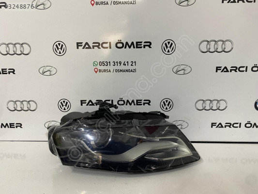 AUDI A4 SAĞ ÖN FAR SIFIR LEDLİ MERCEKLİ XENON