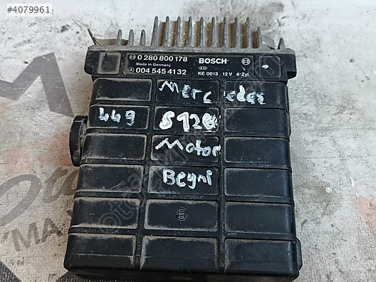 MERCEDES W124 S126 MOTOR BEYNİ 0280800178 0 280 800 178