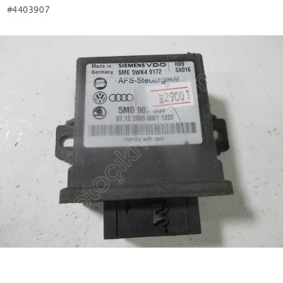 Audi Volkswagen Seat Far Ayar kontrol Beyni 5M0907357 5WK49172