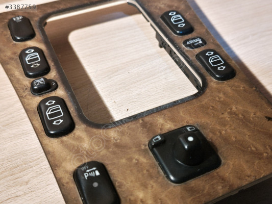 MERCEDES W 210 CAM KUMANDA PANEL SET
