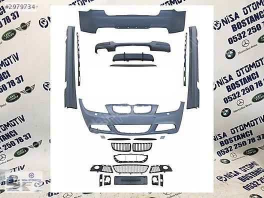 BMW 3 SERİSİ E90 2005-2008 İÇİN UYUMLU LCI M-TECH BODY KIT